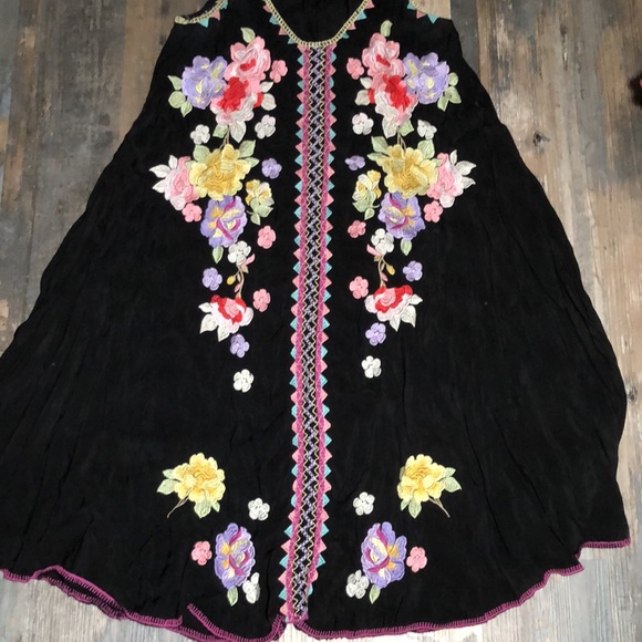 Johnny Was embroidered dress - Picture 2 of 9